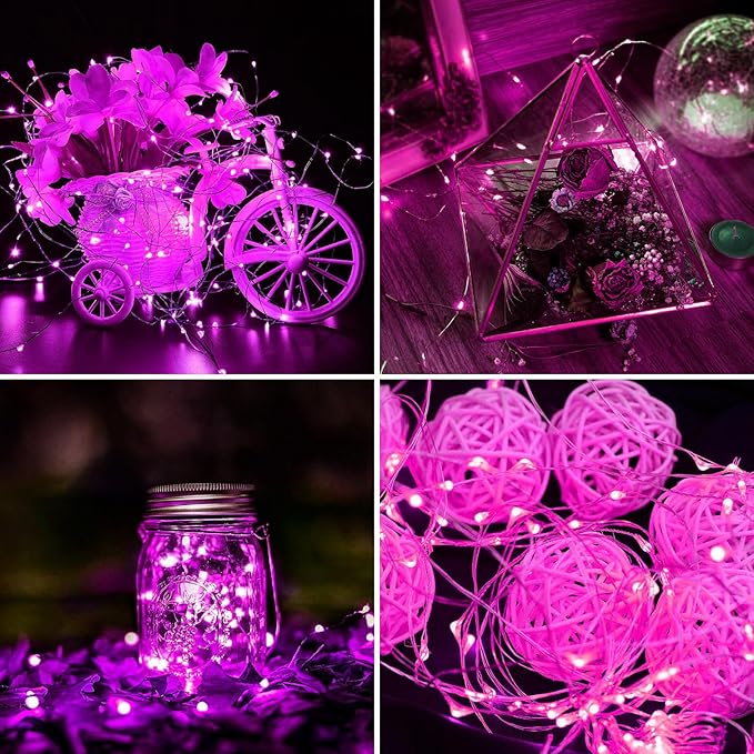 Aogist 50 Pack Fairy Lights 3 Modes 7ft 20 LED Waterproof, Battery Operated - Image 7