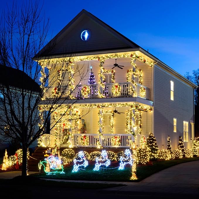 Battery Operated String Lights Christmas Lights 16ft 50 LED String Lights - Image 9