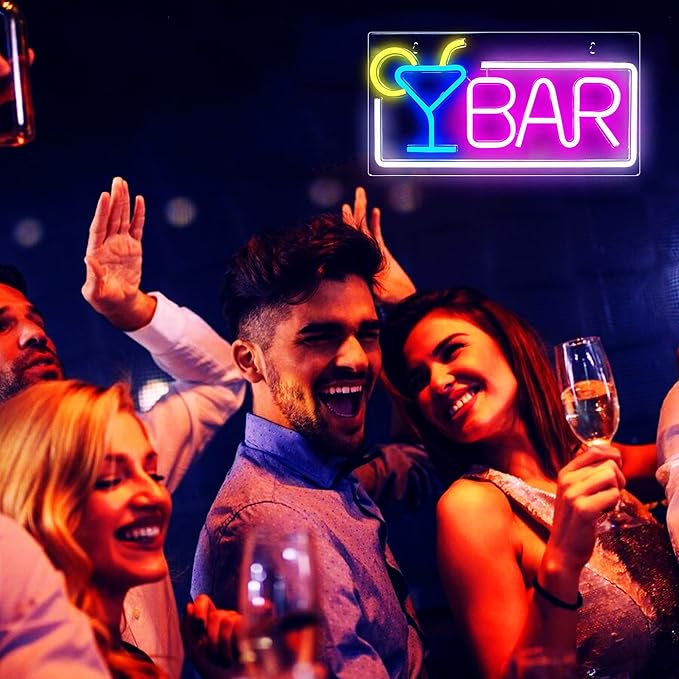 YSMNDE Bar Neon Sign, Bar Signs - Image 7