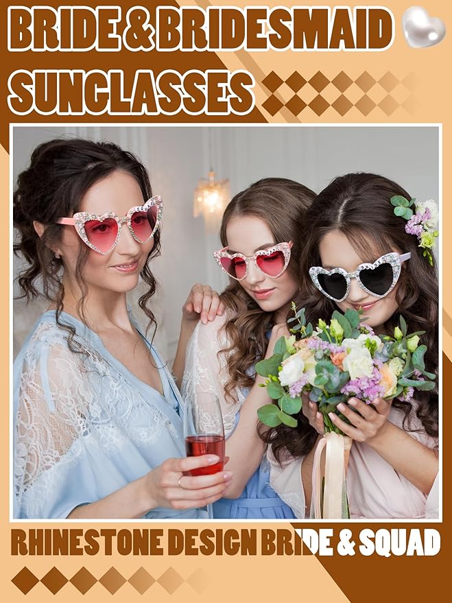 12 Pcs Bachelorette Party Sunglasses - Image 5
