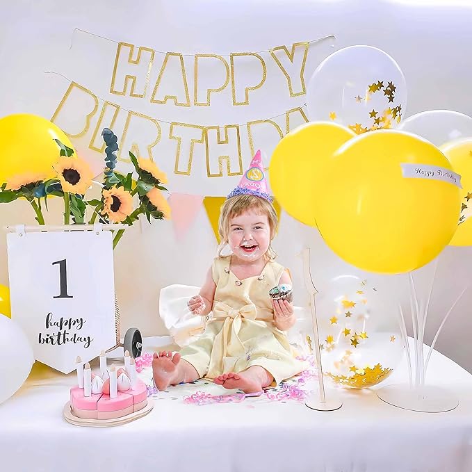 JOYYPOP 12 Sets 28 Inch Balloon Stand Kit, Balloon Holder Stickers Table - Image 6