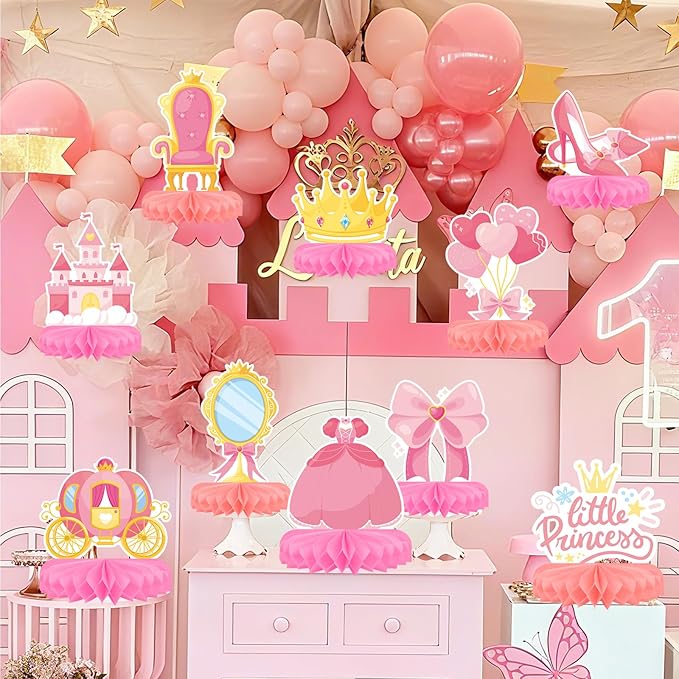 Princess Birthday Party Supplies Kit - Image 5