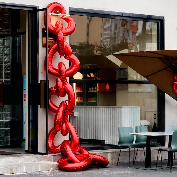 Red Heart Balloons - Image 6