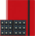 Trading Card Binder 9 Pocket, 360 Pockets Collectible Trading Card Album by TiopLior