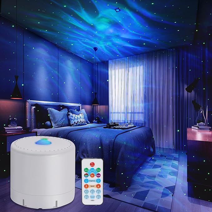 Galaxy Projector, Bedroom Star Projector, Galaxy Light Projector by CAIYUE