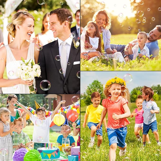 INSCRAFT 168 Pack Wedding Bubble, Bulk Party Favor - Image 7