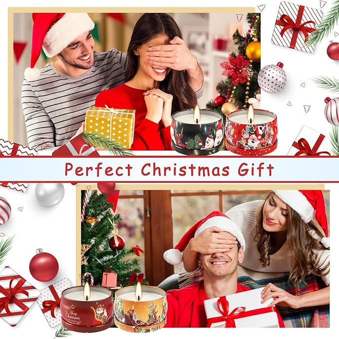 36 Pack Christmas Scented Candles Set - Image 6