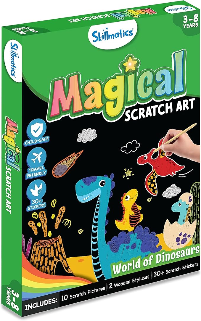 Skillmatics Scratch Art Book for Kids - Image 9