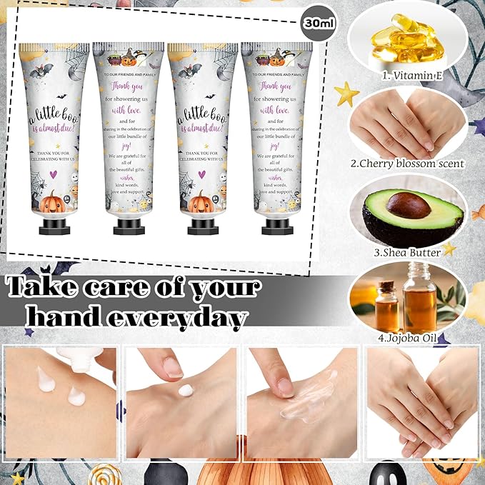 50 Sets 200 Pcs Baby Shower Hand Lotion and Lip Balm Gift Theme Baby Shower - Image 4