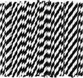 7.75'' Disposable Paper Drinking Straws Bulk by chunspak