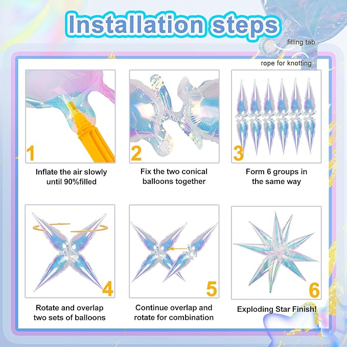 Tellpet Starburst Balloons - Image 4