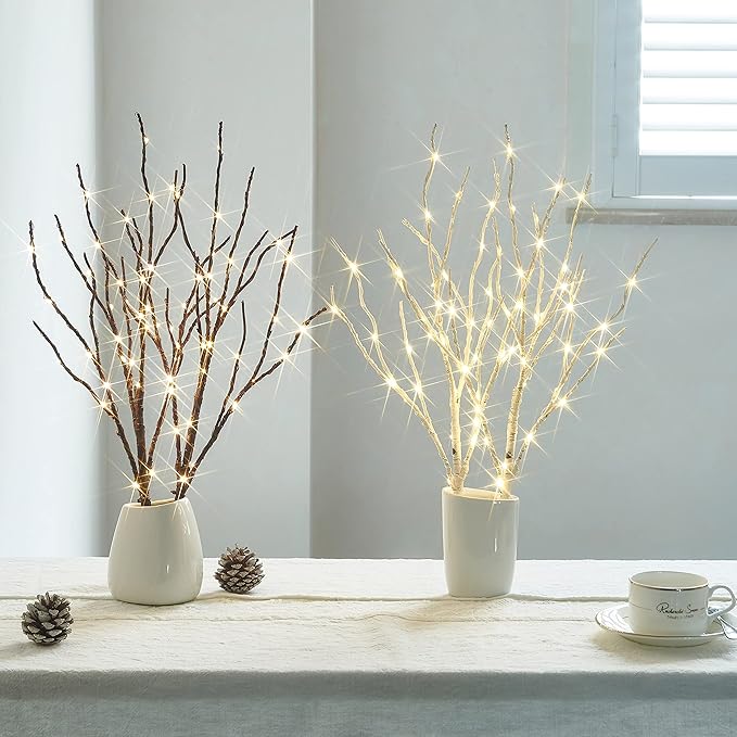 Birchlitland Lighted Birch Branches - Image 5