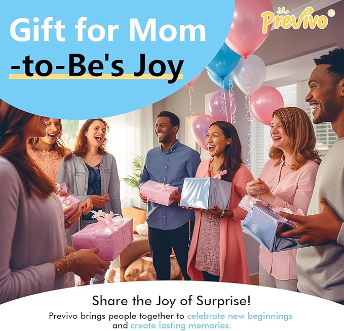 Previvo Gender Reveal Confetti Powder Cannon - Image 7