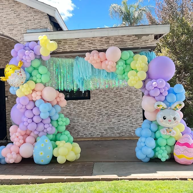 110pcs Pastel Balloons 12 Inch Latex Balloon Arch Kit Assorted Colors - Image 5