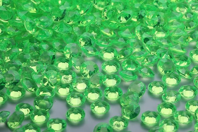 5000 pcs/Pack Wedding Table Scatter Confetti Crystals Acrylic Diamonds 6 mm by Angzhia