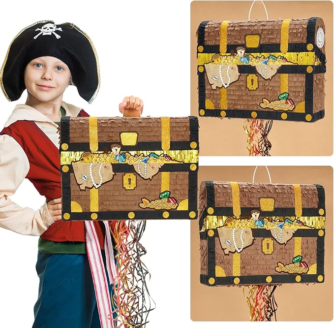 WERNNSAI Treasure Chest Piñata - Image 5