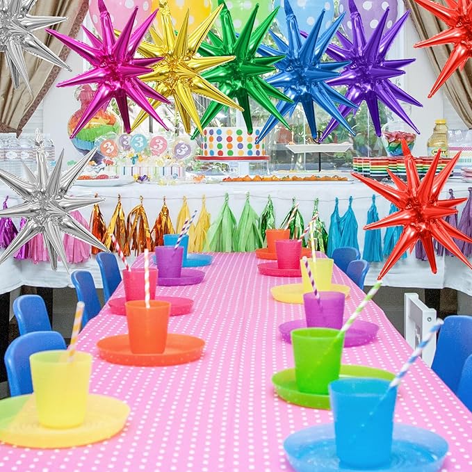 Colorful Star Balloons - Image 6