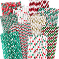 HANSGO Christmas Paper Straws by HansGo