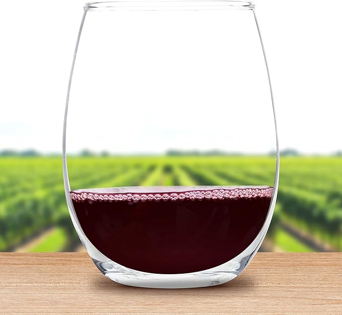 DISCOUNT PROMOS Stemless Wine Glass 9 oz. Set of 10, Bulk Pack - Image 7