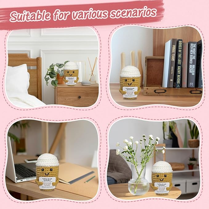 Coffee Lovers Birthday Gifts for Women Men, Emotional Support Gifts, - Image 5