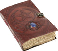 Vintage Leather Journal Handmade Buffalo Non-Refillable Deckle Edge Paper – by KomalsPassionLeather