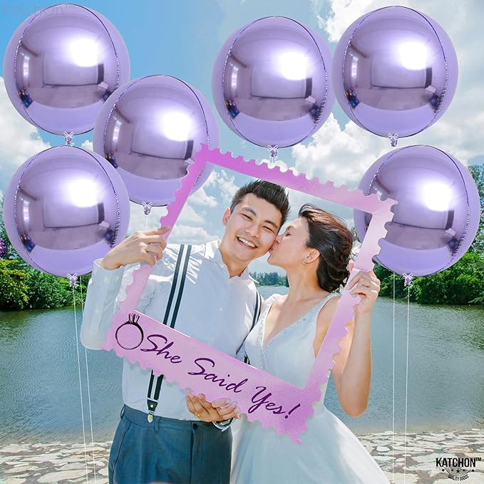 KatchOn, Big Purple Mylar Balloons - Image 8