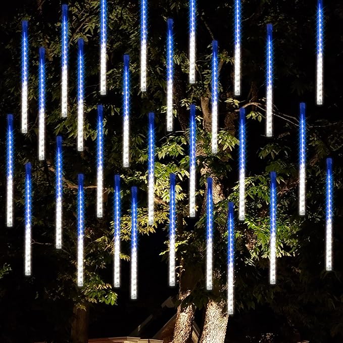 Dazzle Bright 288 LED Christmas Light, 11.8 Inch Meteor Shower Rain Lights - Image 6