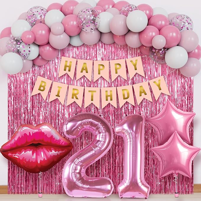 KatchOn, Girls & Her | Pink Party Decorations by KatchOn
