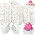 Tanlade 350 Pcs Square Mini Cupcake Liners Disposable Brownie Baking Pan Liners by Tanlade