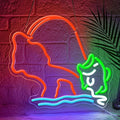 Fishing Neon Sign, Neon fish Sign, Neon Signs by YourVibeYourNeon