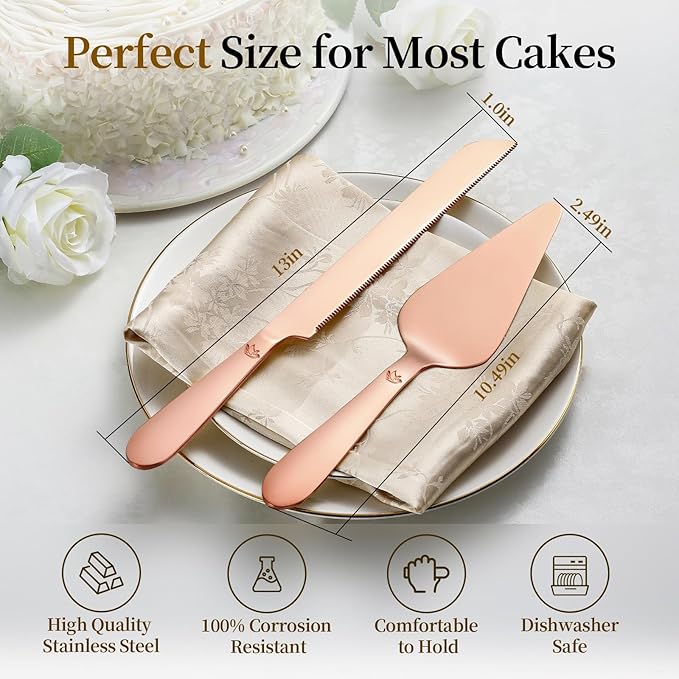 Cake Cutting Set for Wedding - Image 3