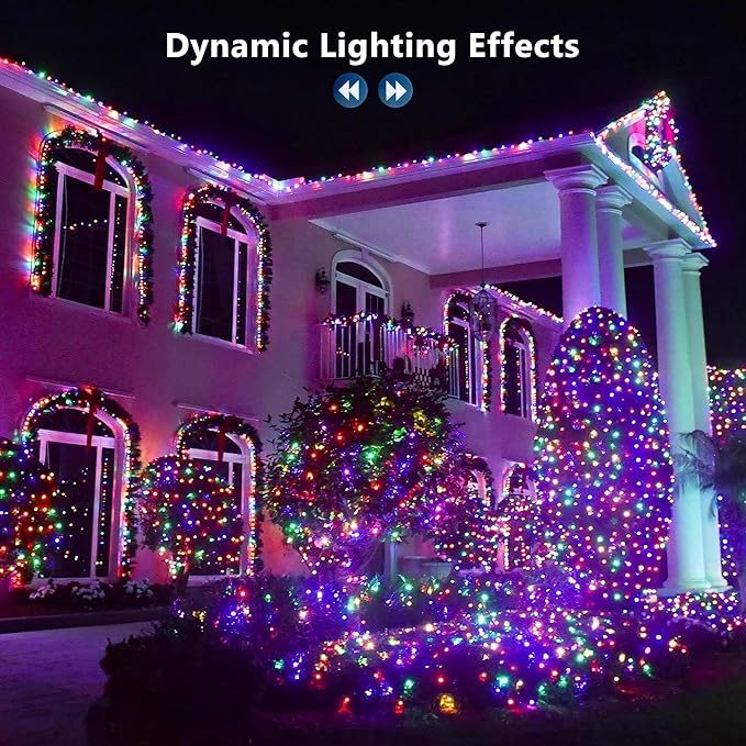 BrizLabs Halloween Lights, 33FT 100 LED RGB Color Changing String Lights - Image 6