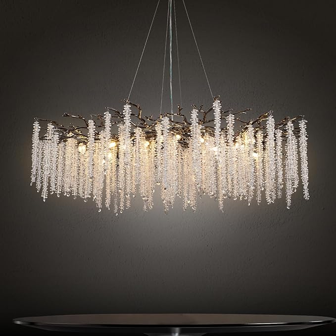 YUYI 47.2'' Modern Crystal Chandeliers by YUYILIGHTING