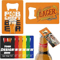 4-100 Pcs Custom Bottle Opener, Personalized Stainless Steel Credit Card Bottle by MARRILYTON