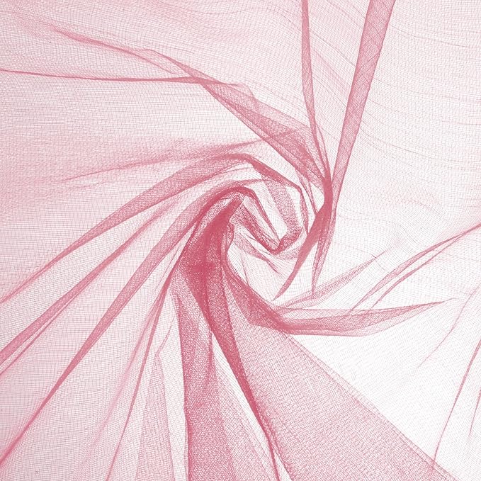 uxcell 19" by 5.5 Yard Tulle Fabric Backdrop Curtains - Image 3