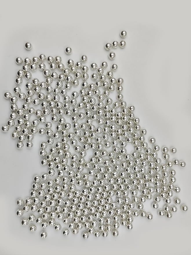 Silver Pearl Sugar Sprinkles 3.53 oz, 7mm Candy Pearls Ideal - Image 2