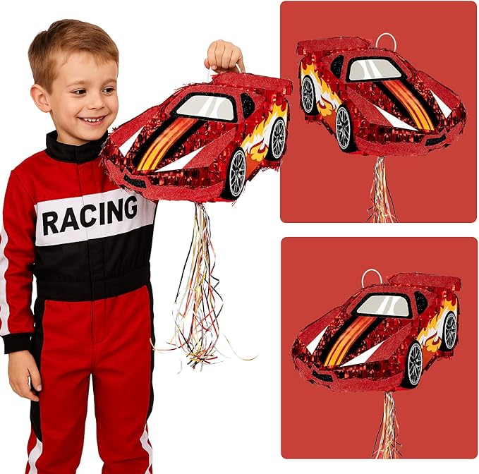 WERNNSAI Race Car Piñata - Image 6