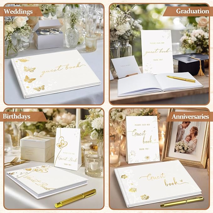 FREXISYN Wedding LOVE Guest Book 9x7'' - Image 8