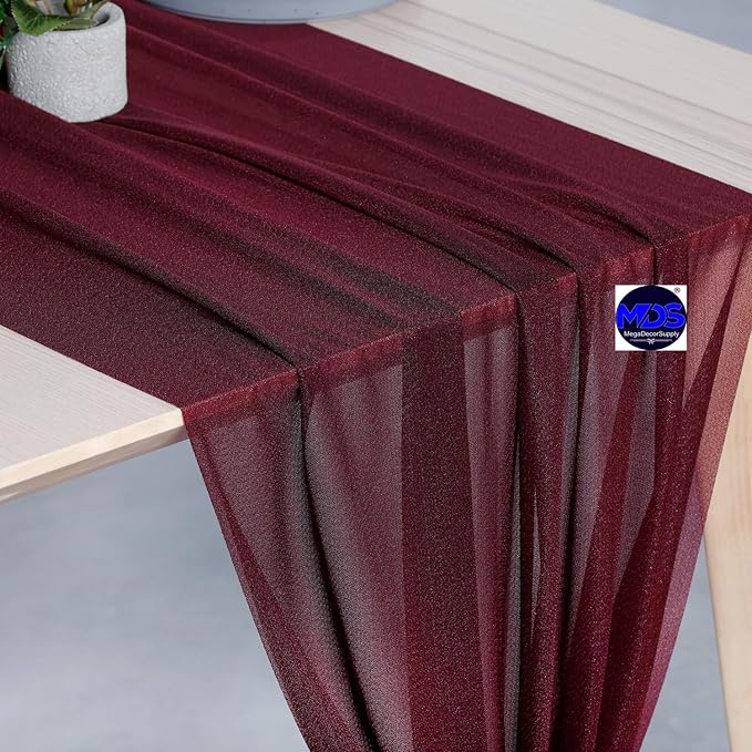 MDS Halloween Chiffon Table Runner - Image 4