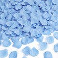 1000 Pcs Light Blue Rose Petals Artificial Silk Flower Petals Romantic by Unknown