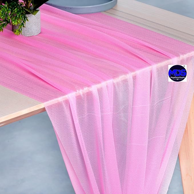 MDS Halloween Chiffon Table Runner - Image 4
