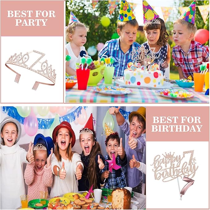 7th Birthday Decorations for Girl - Image 6