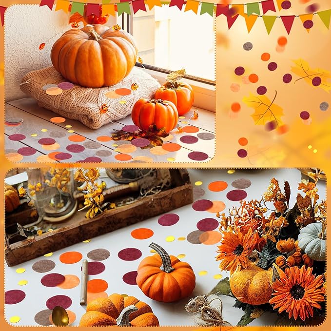 Skylety 1 Inch Thanksgiving Confetti - Image 5