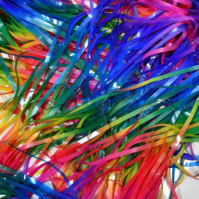BRAVESHINE Fringe Backdrop Tinsel Foil Curtains - Image 2