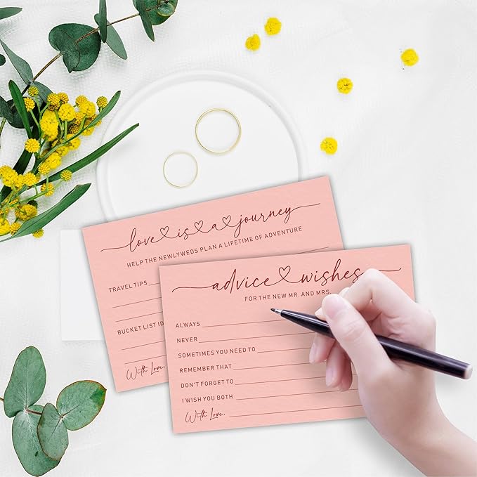 Wedding Advice Cards -Pack Of 30 Wishes - Image 4