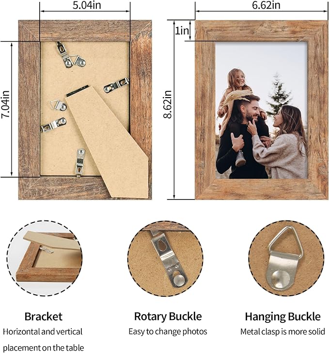 5x7 Picture Frame Set of 4 - Image 5
