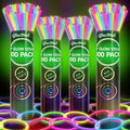 400 Ultra Bright Glow Sticks Bulk by GlowMind