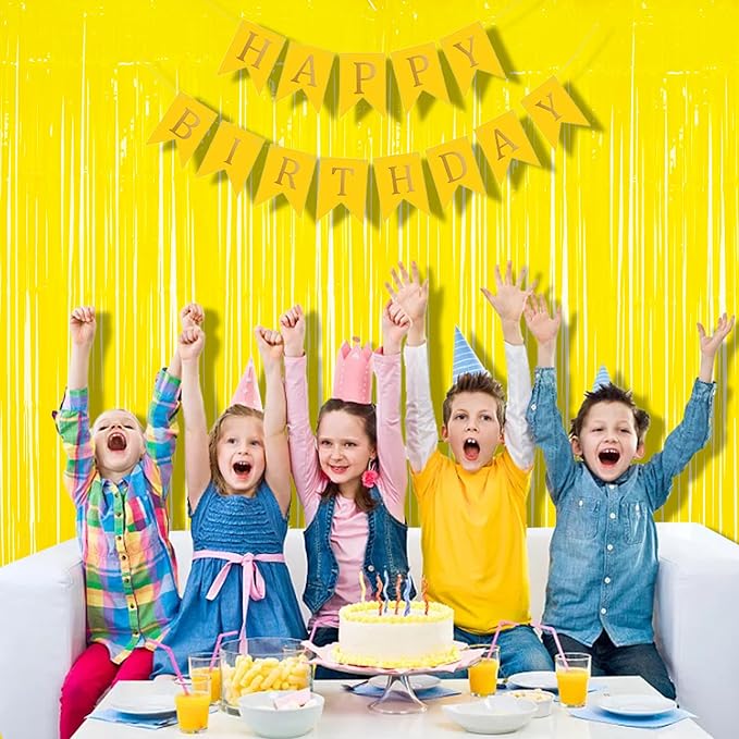 BRAVESHINE Foil Fringe Curtain Backdrop - Image 6