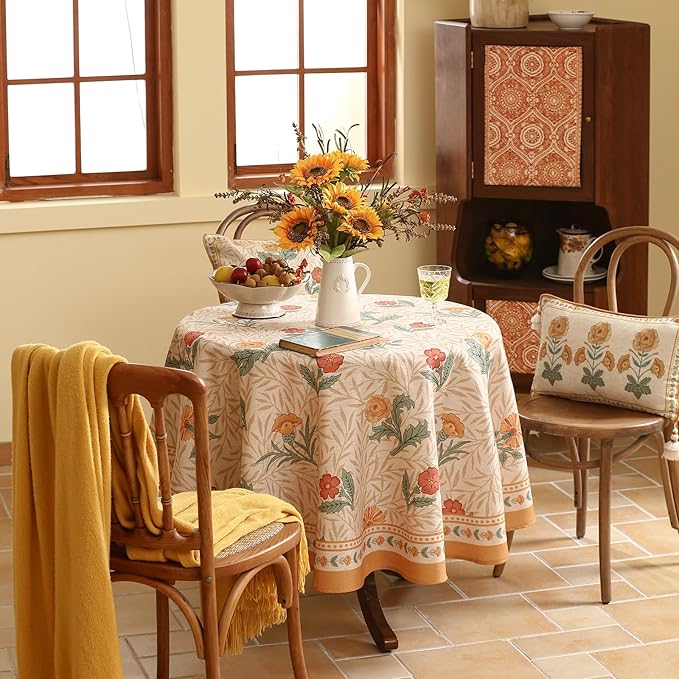 patdrea Designer French Linen Table Cloth - Image 5