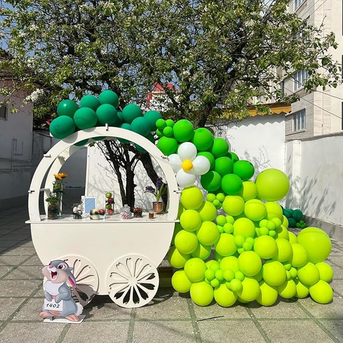 Green Balloons Arch Garland Kit - Image 6